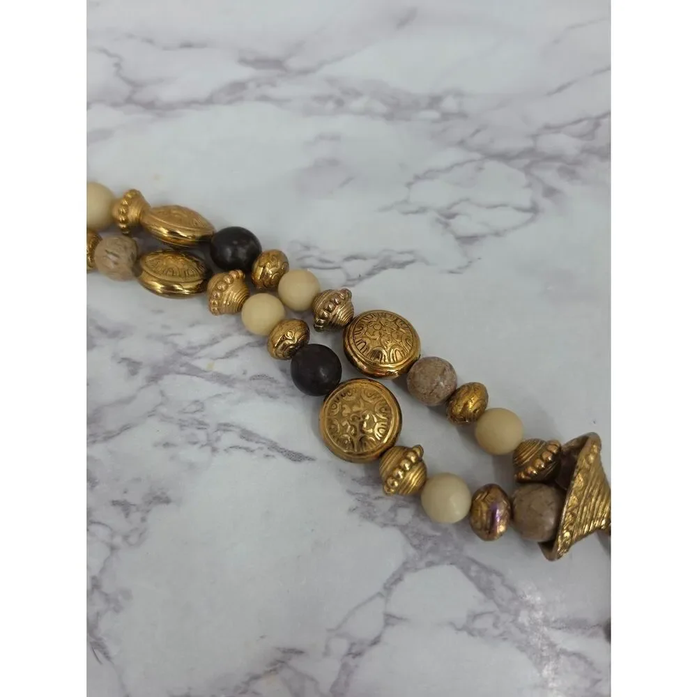 Vintage Gold Beaded Chain Waist Chain Belt